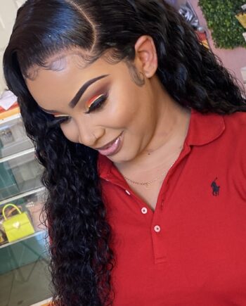 13x4 DEEPWAVE TRANSPARENT LACE FRONTAL WIG